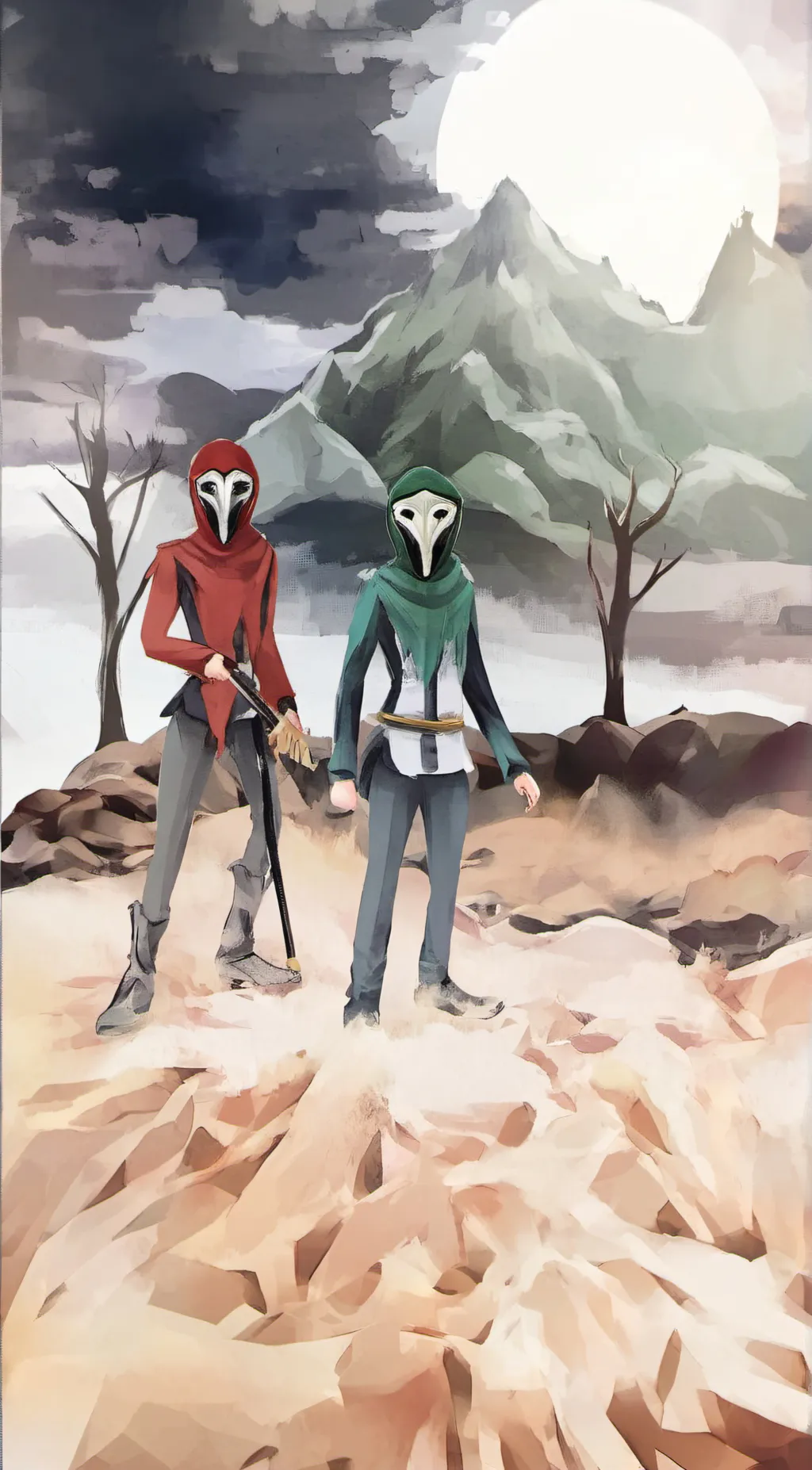 ai character: the unknown twins background