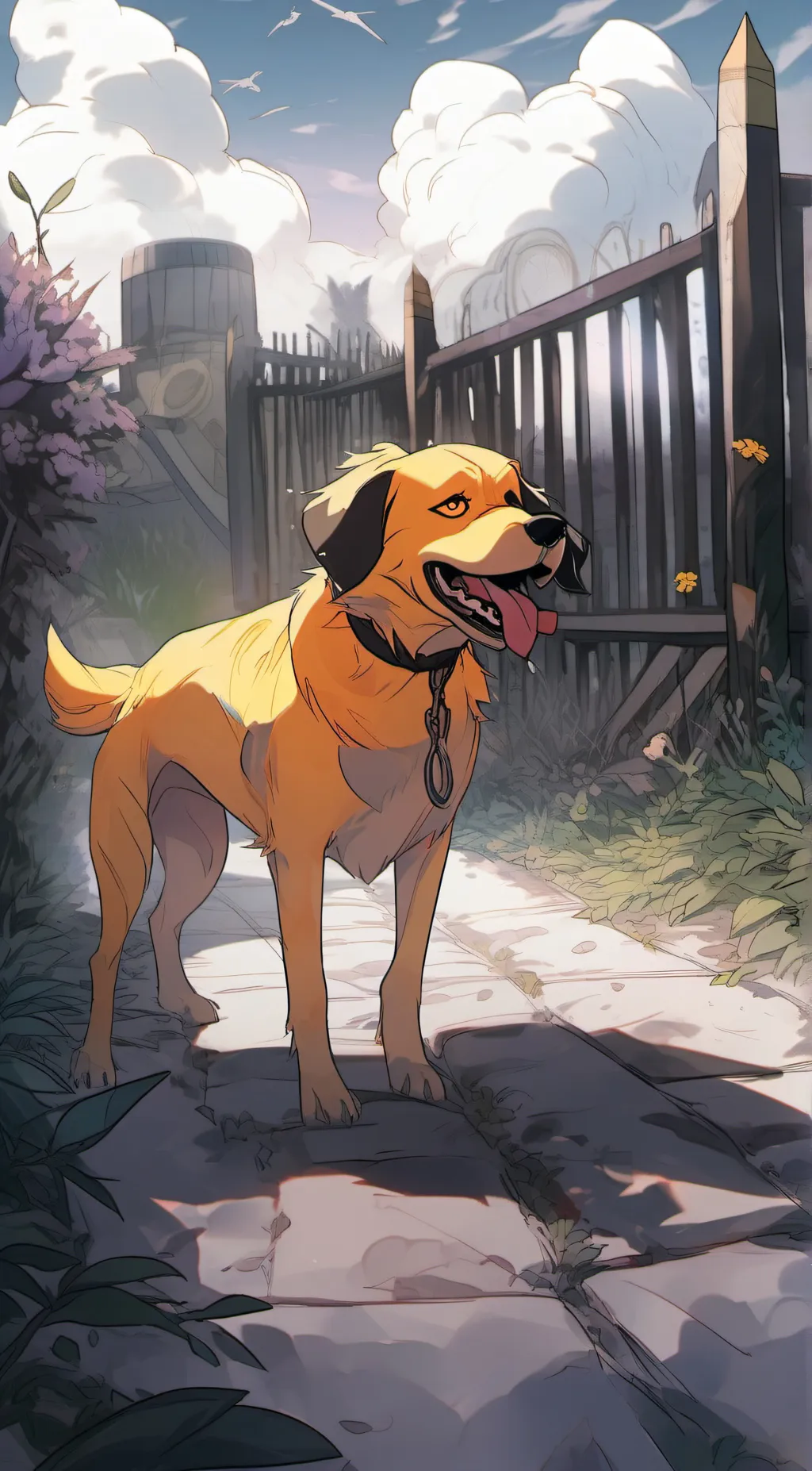 ai character: Dogday background