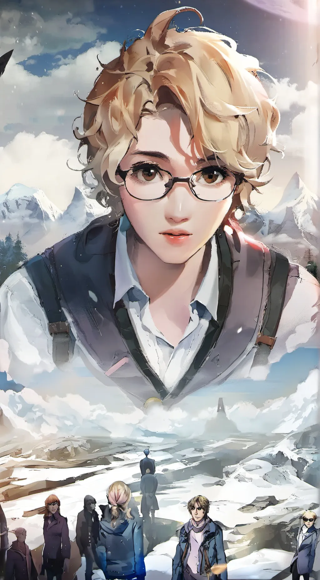 ai character: Blake background