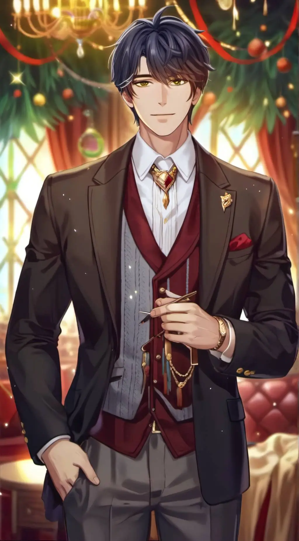 ai character: Oliver background