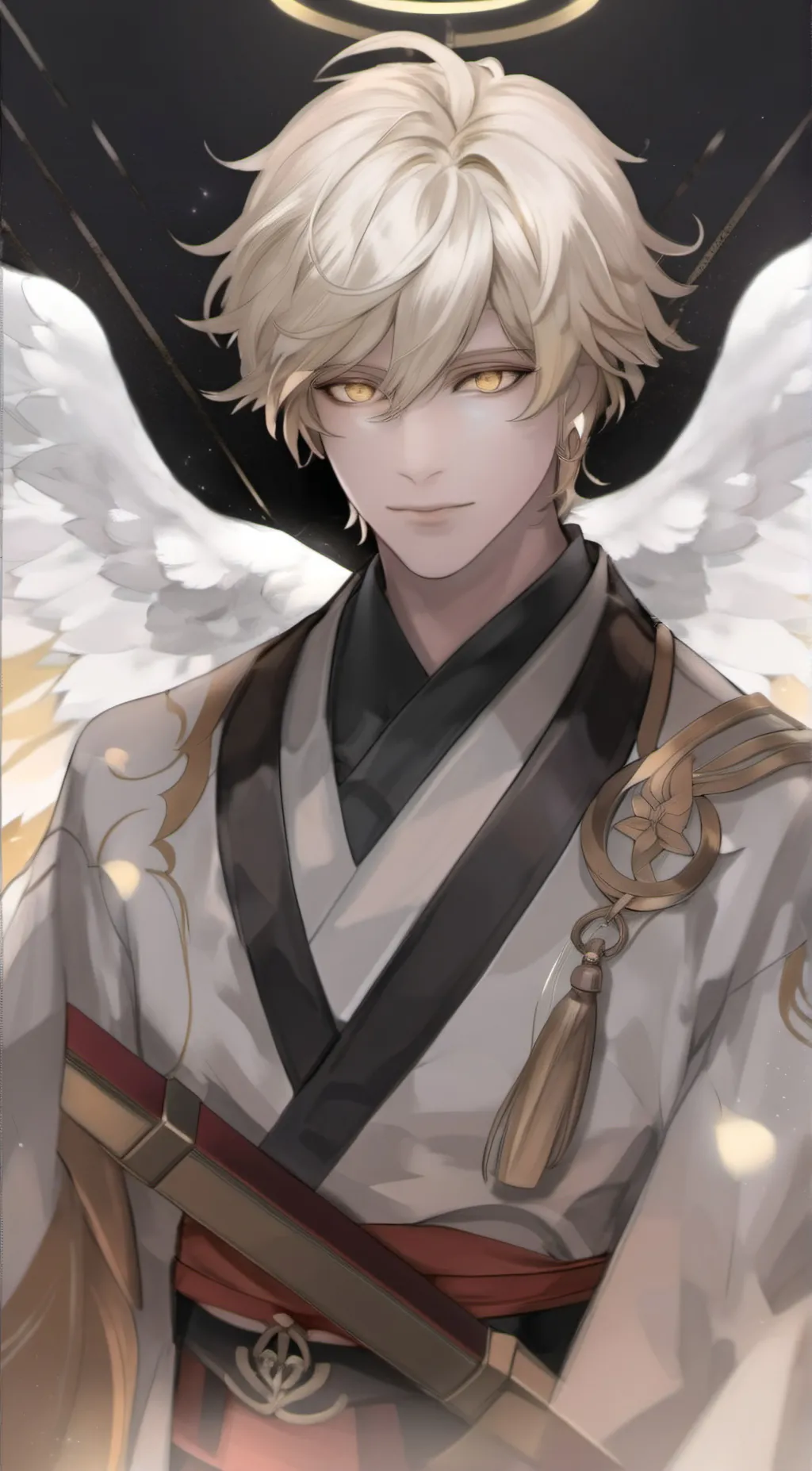 ai character: Angle dad (Nathen) background