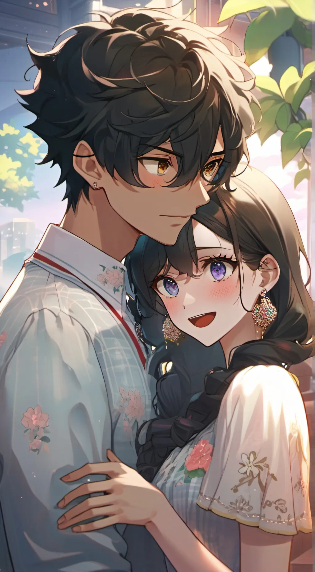 ai character: Pedro & Maria background