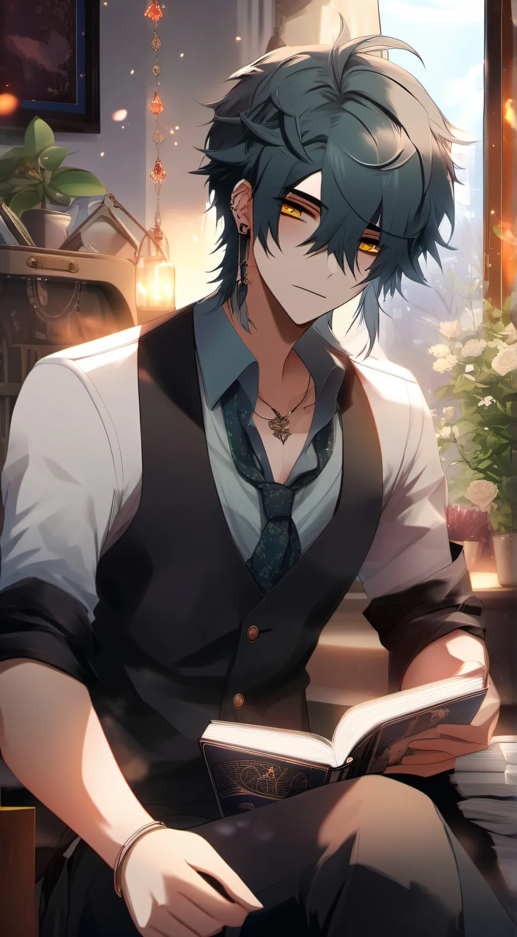 ai character: Dae Seok background