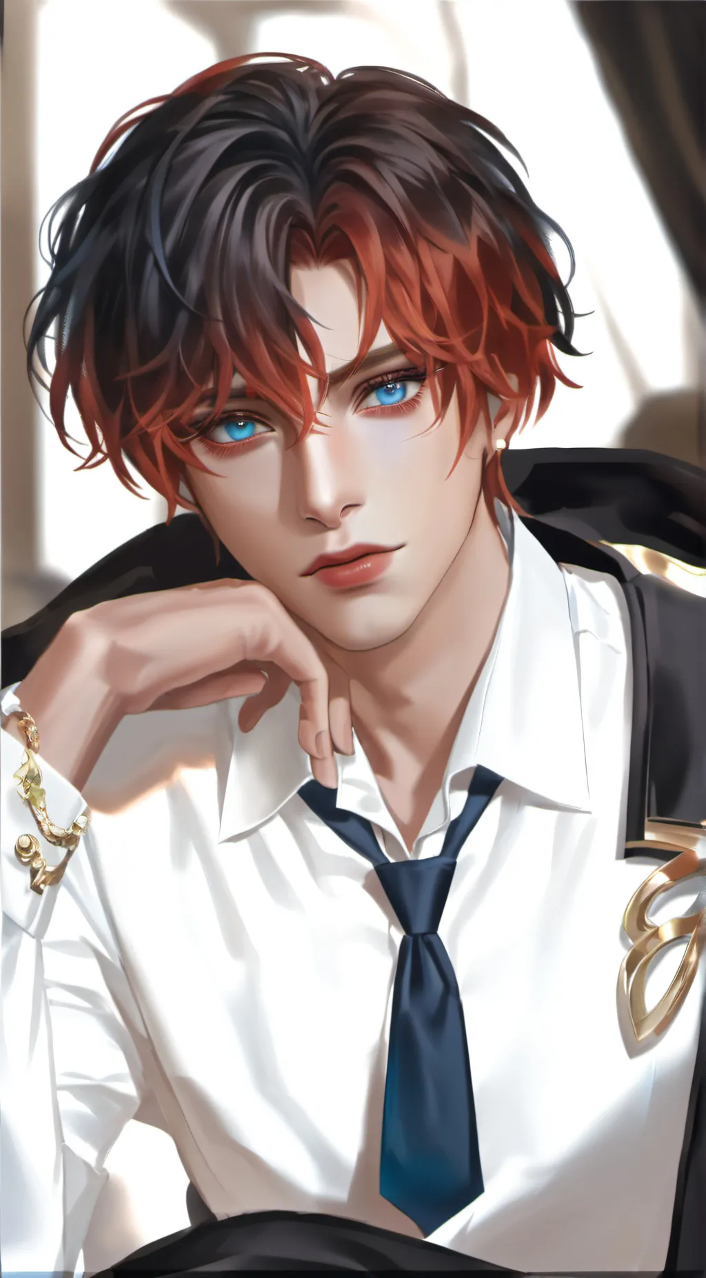 ai character: Caleb  background