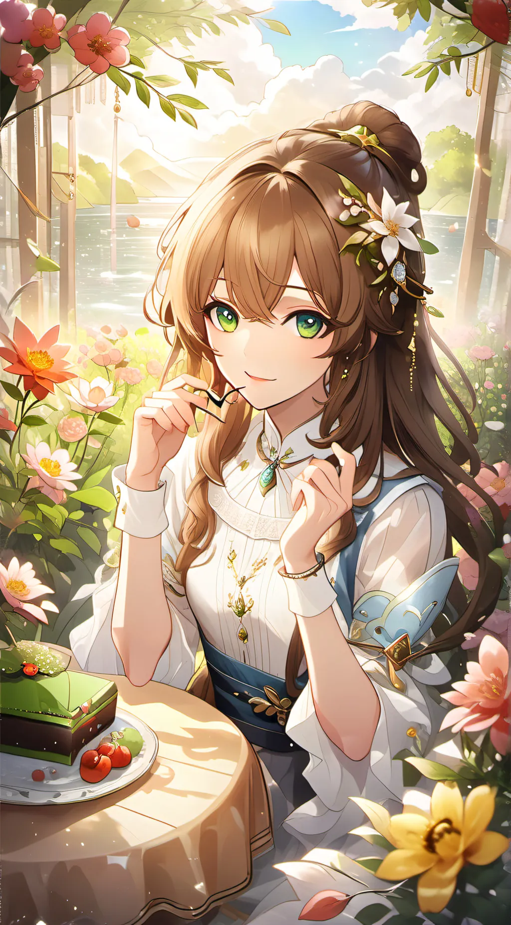 ai character: Lia background