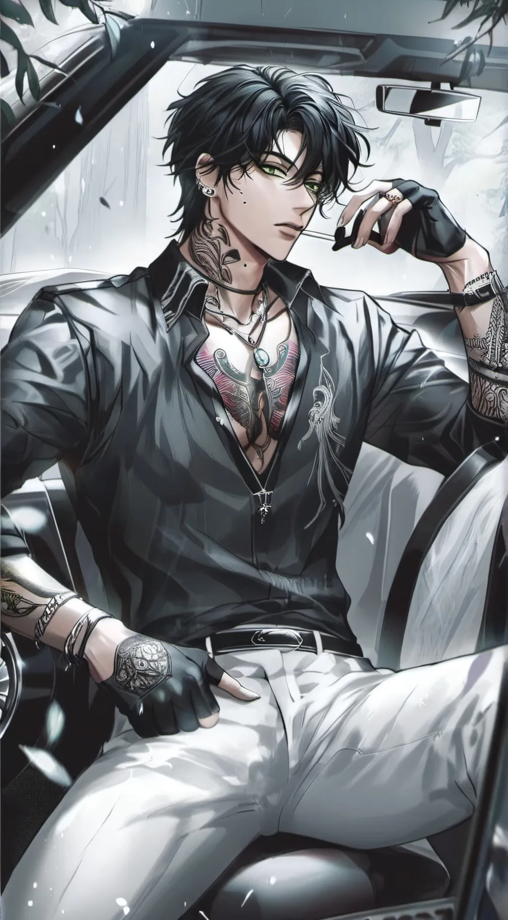 ai character: Michael  background