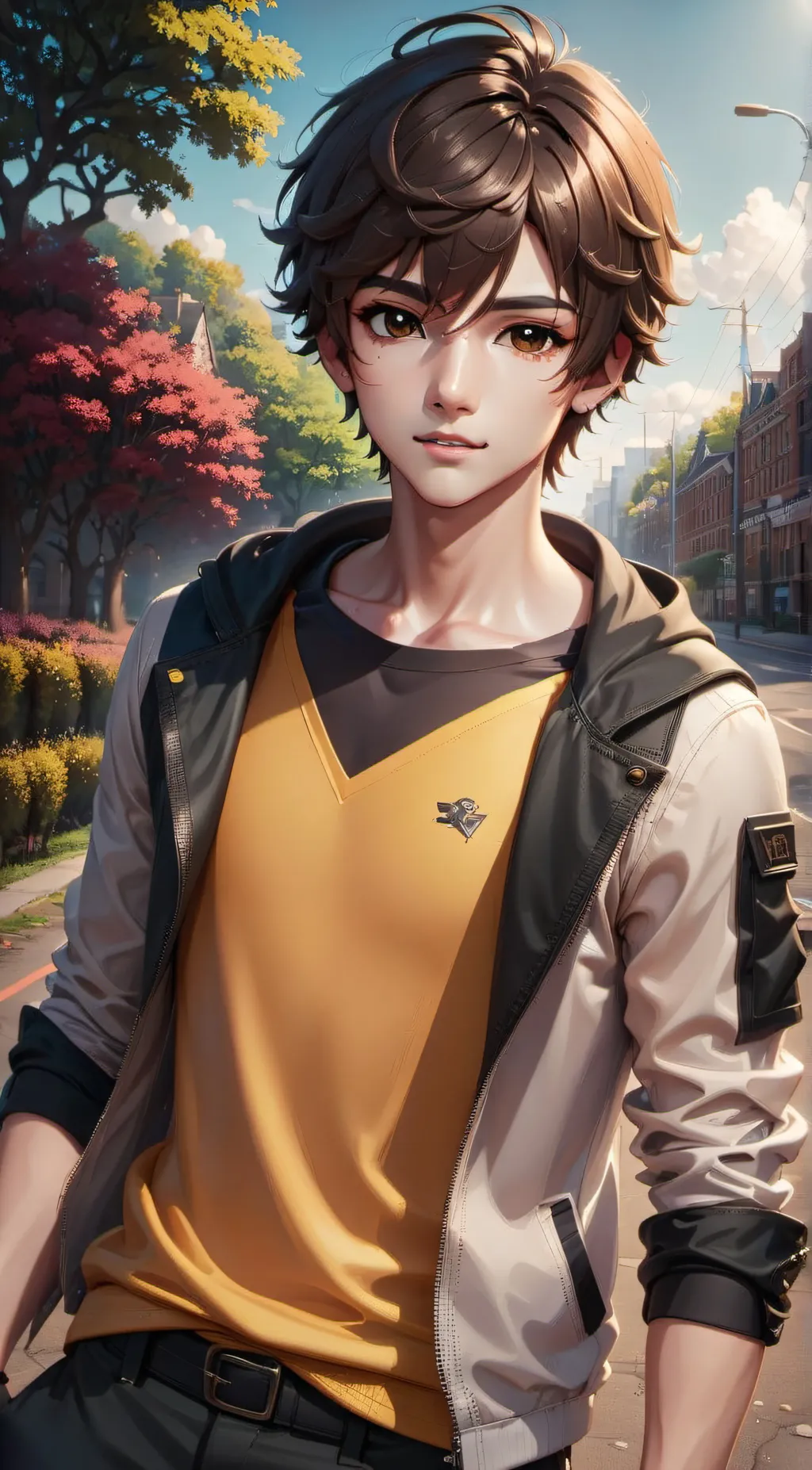 ai character: Archer background