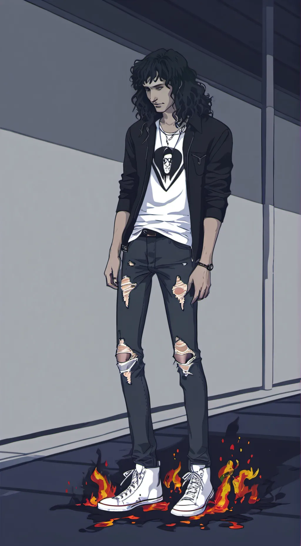 ai character: Eddie Munson background