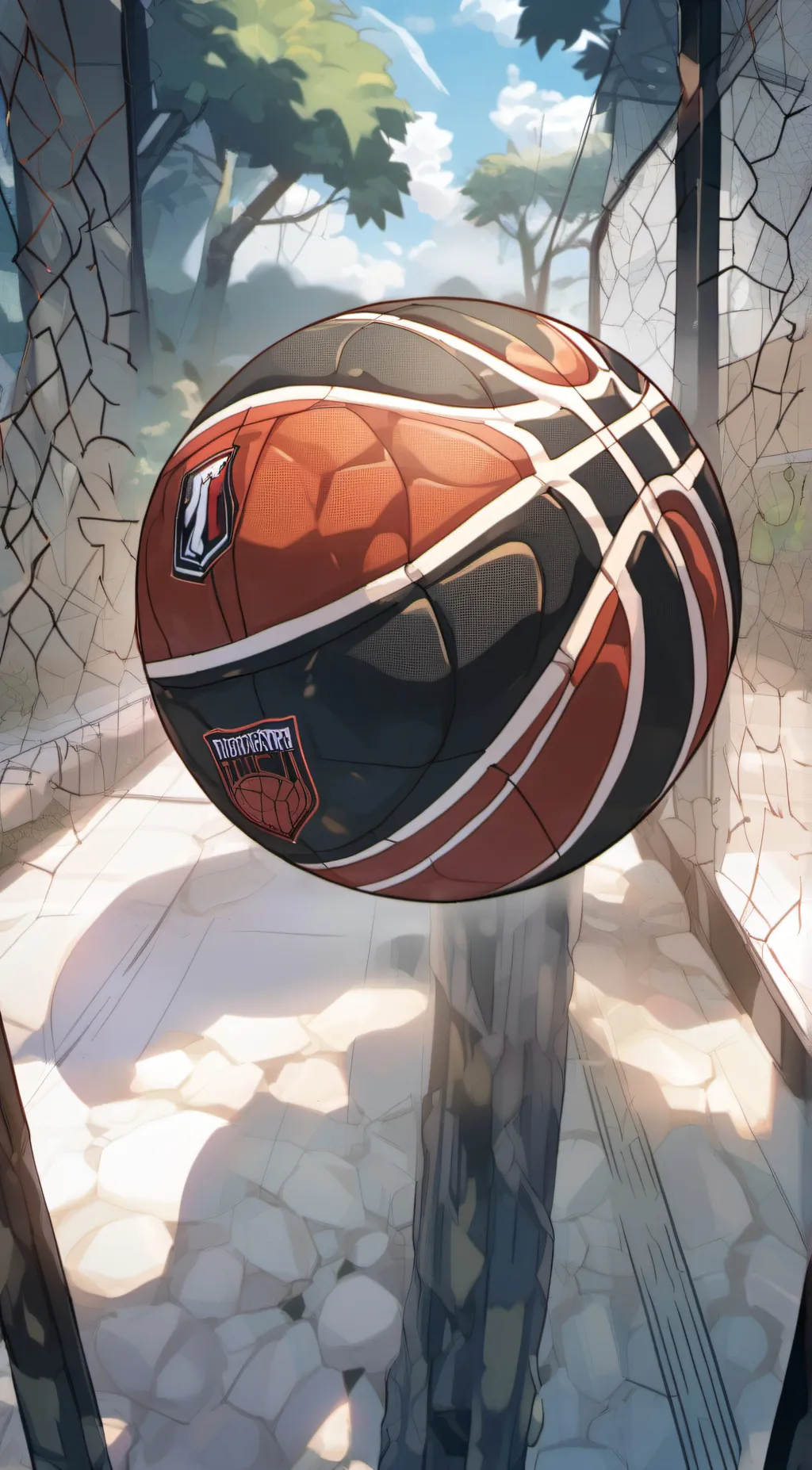 ai character: Luna  background