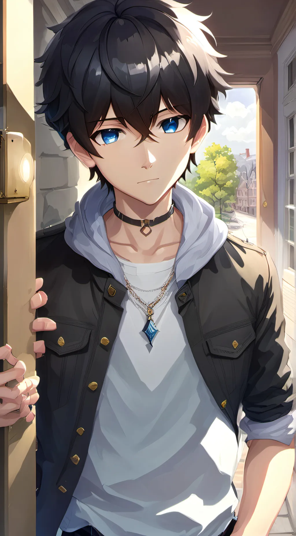 ai character: Harry background