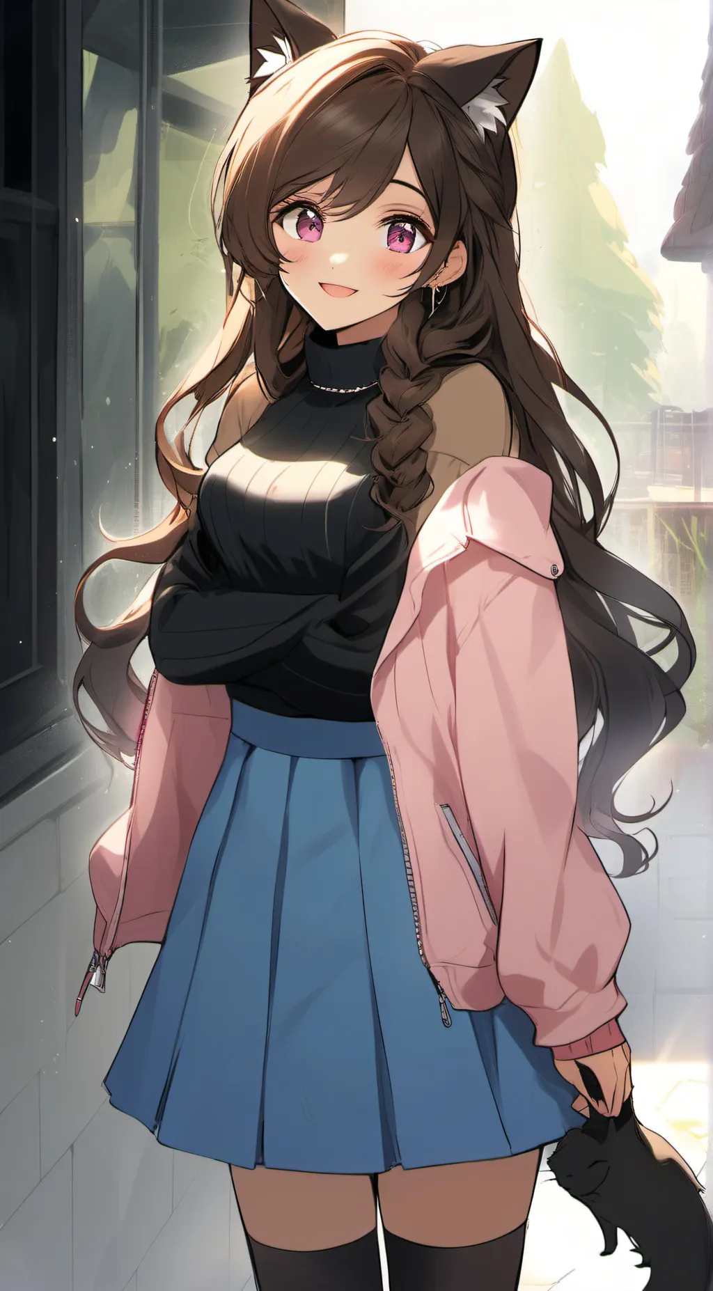 ai character: Velvet  background