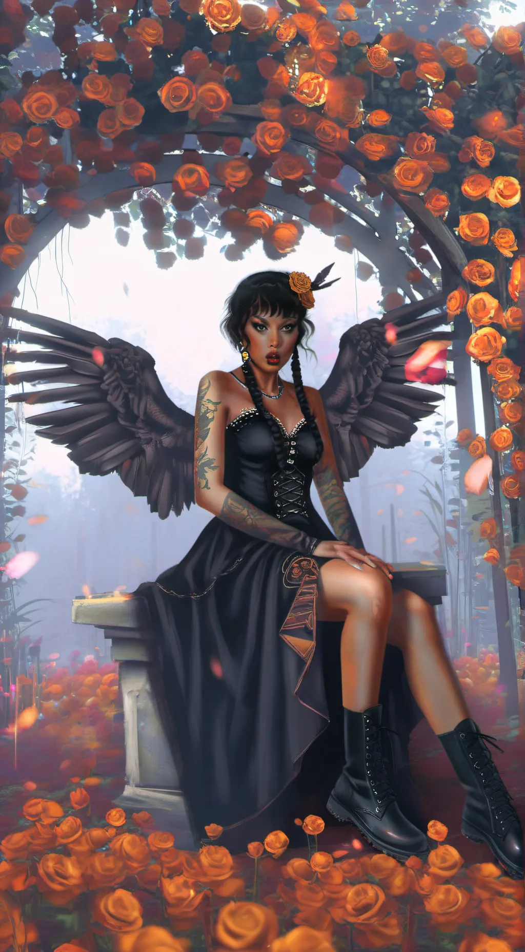 ai character: Amy background