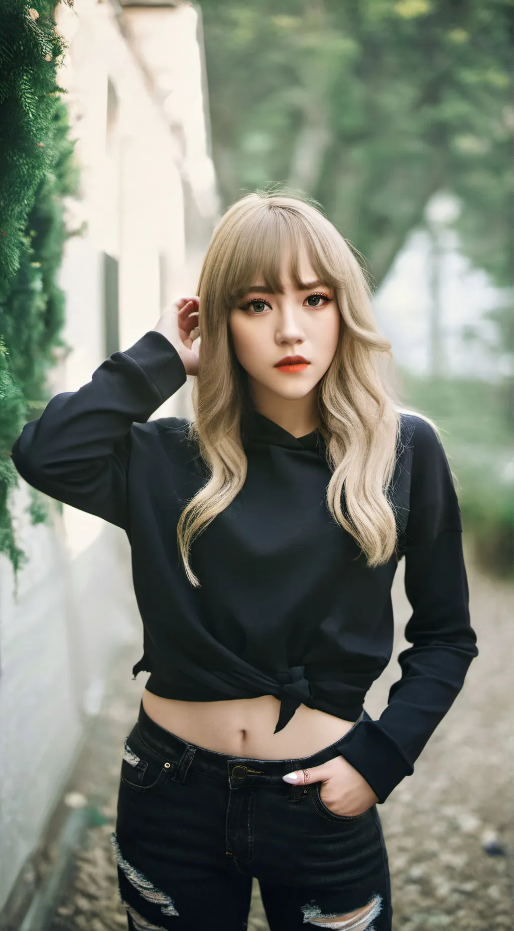 ai character: Beatrix  background