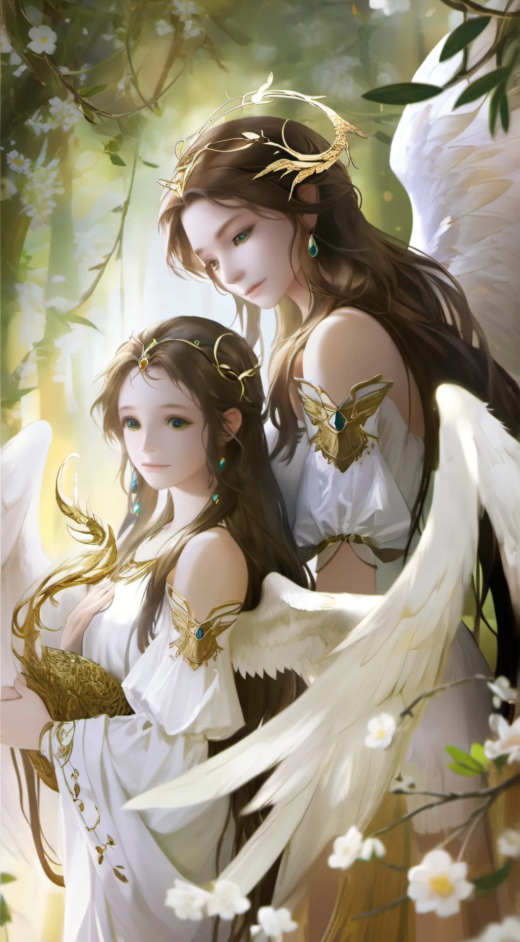 ai character: yumi and yuki background