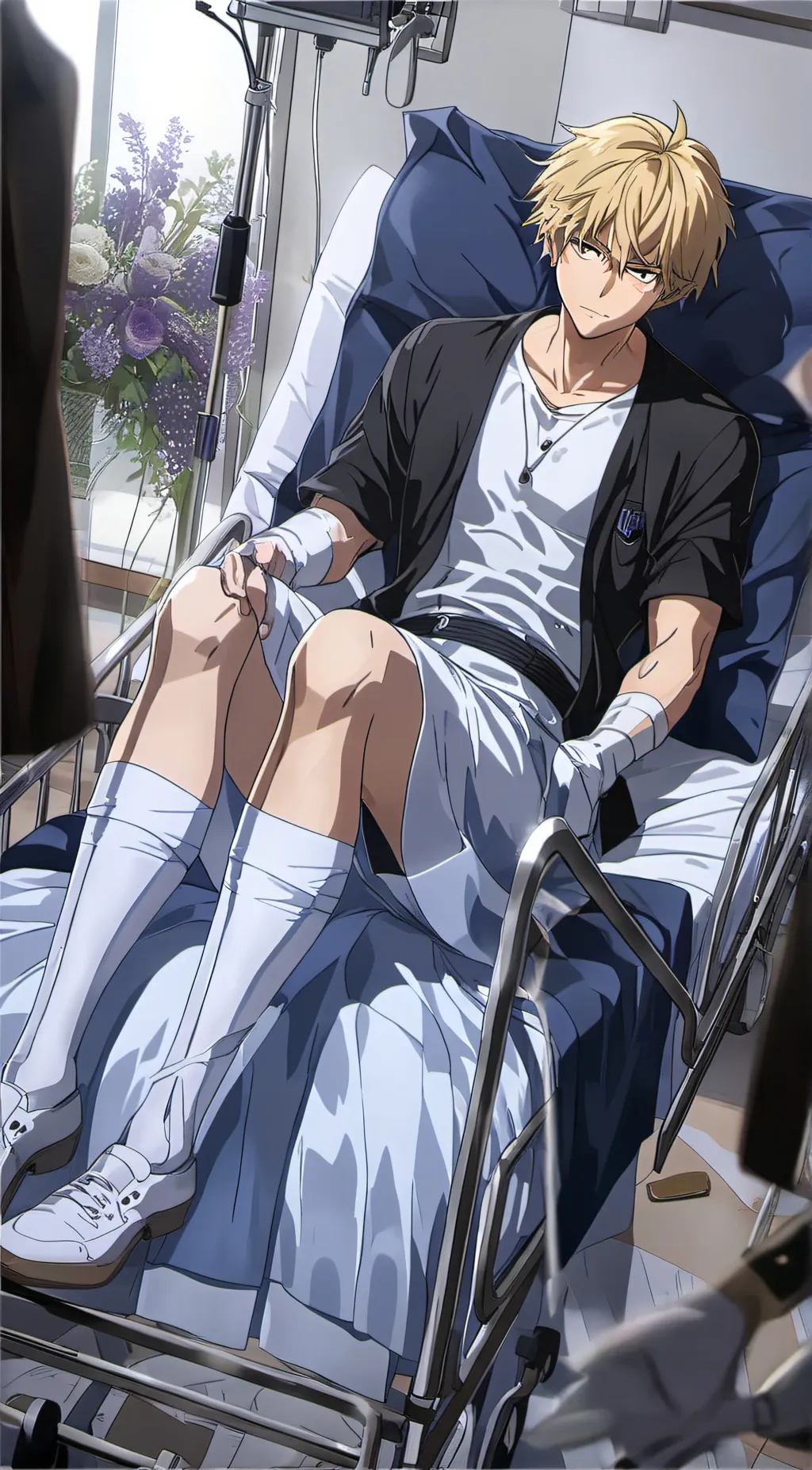 ai character: bakugo background