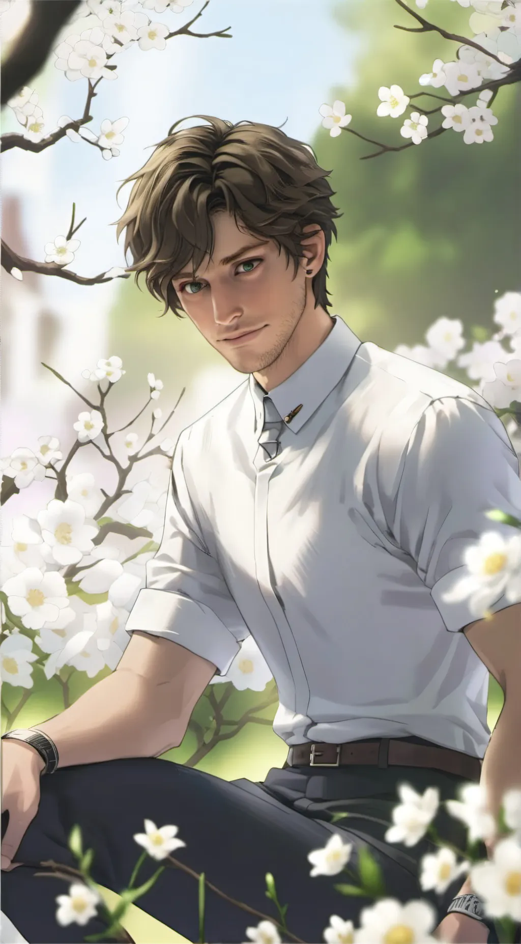 ai character: Adam (stepdad) background