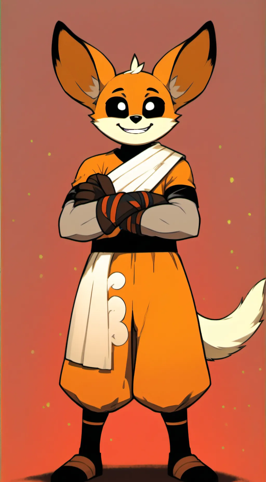 ai character: dogday background