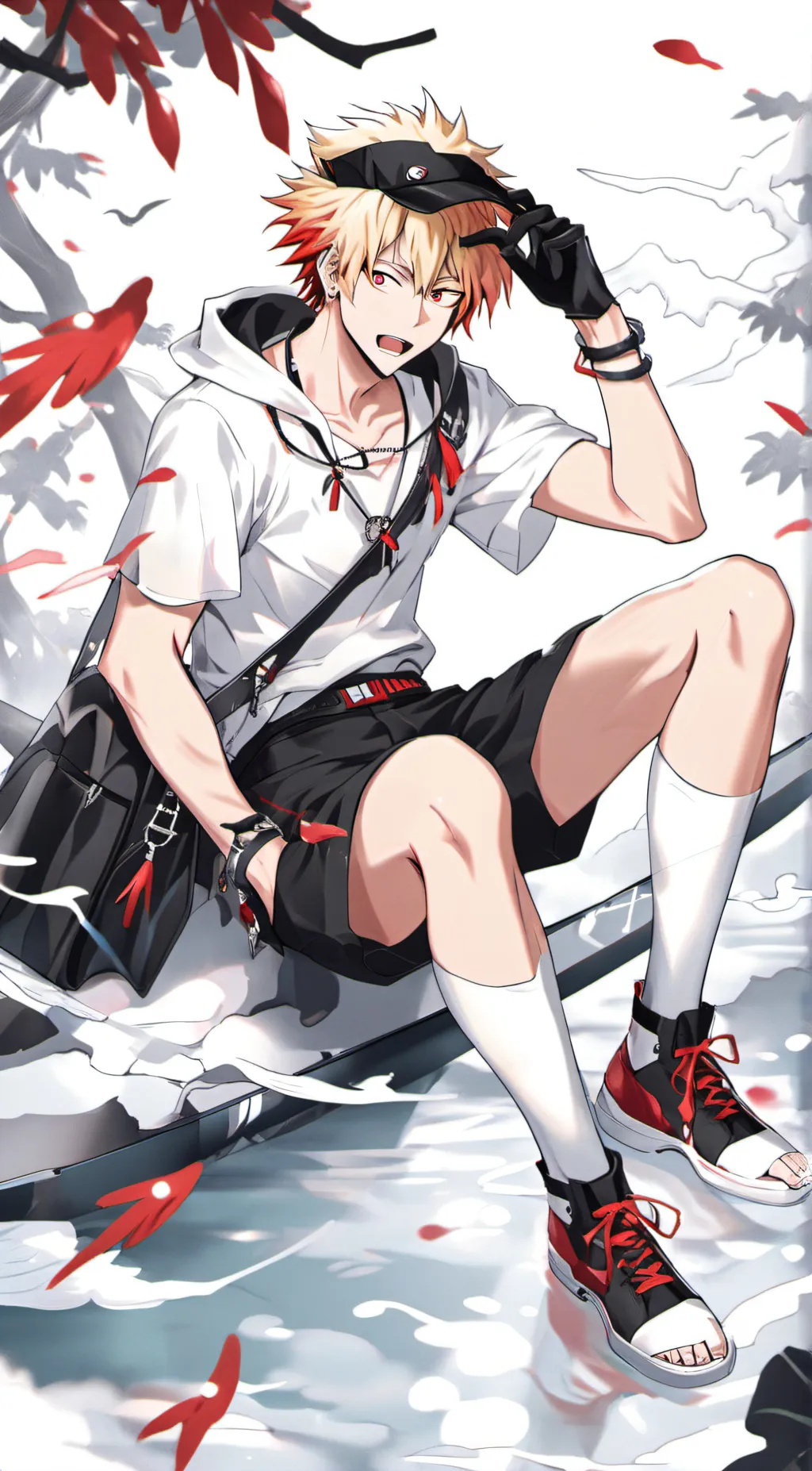 ai character: Bakugo background