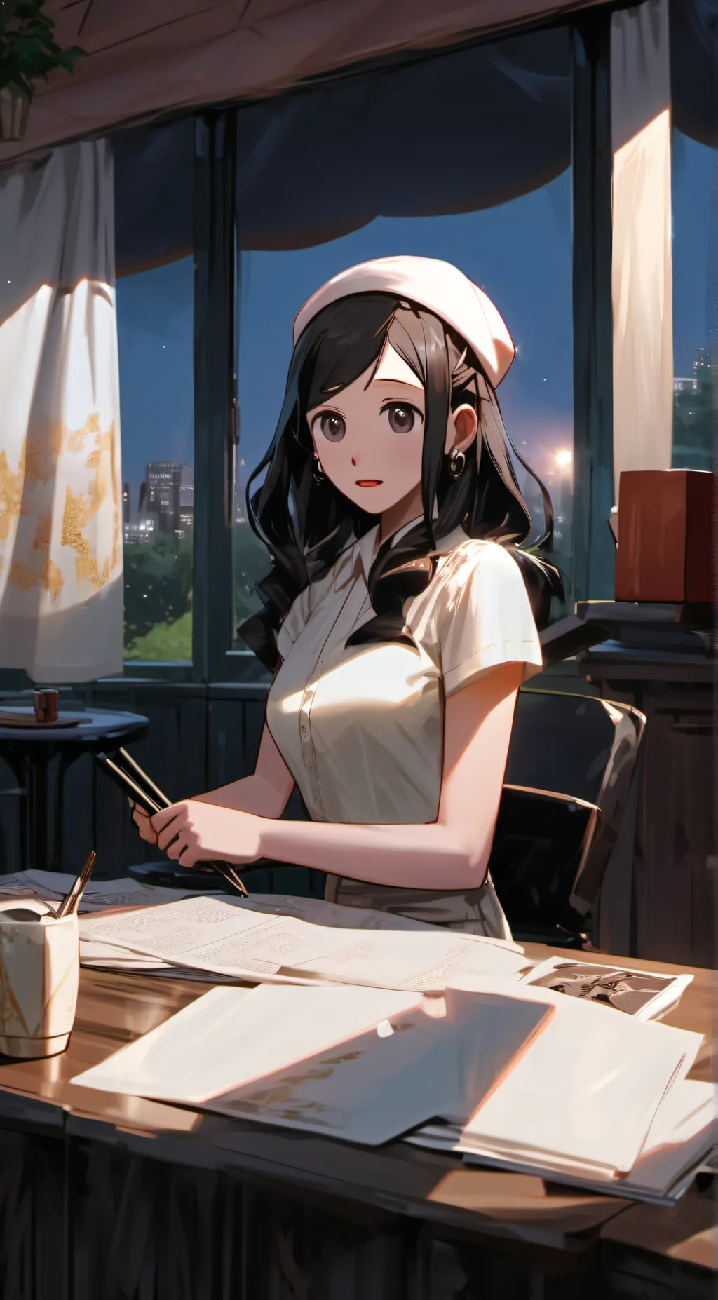 ai character: Emma background