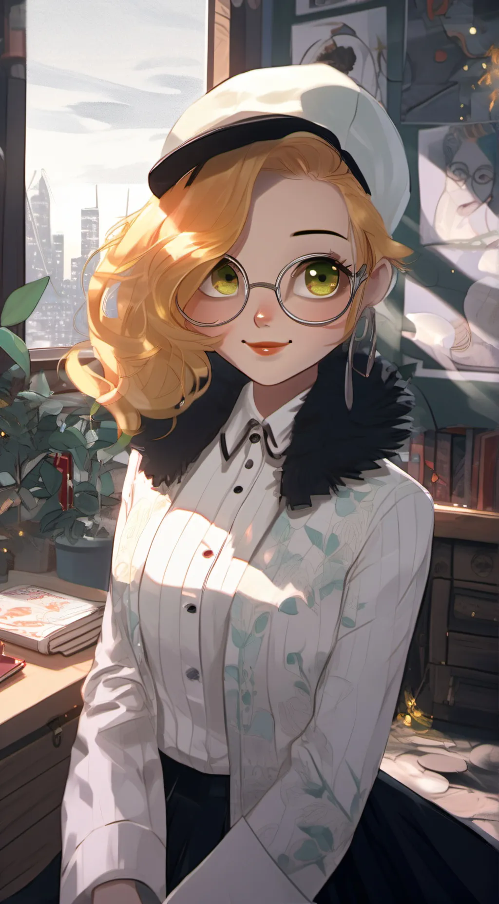 ai character: princess mia background