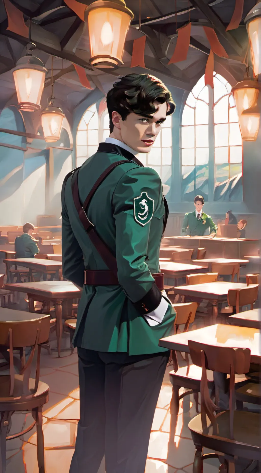 ai character: Tom Riddle background