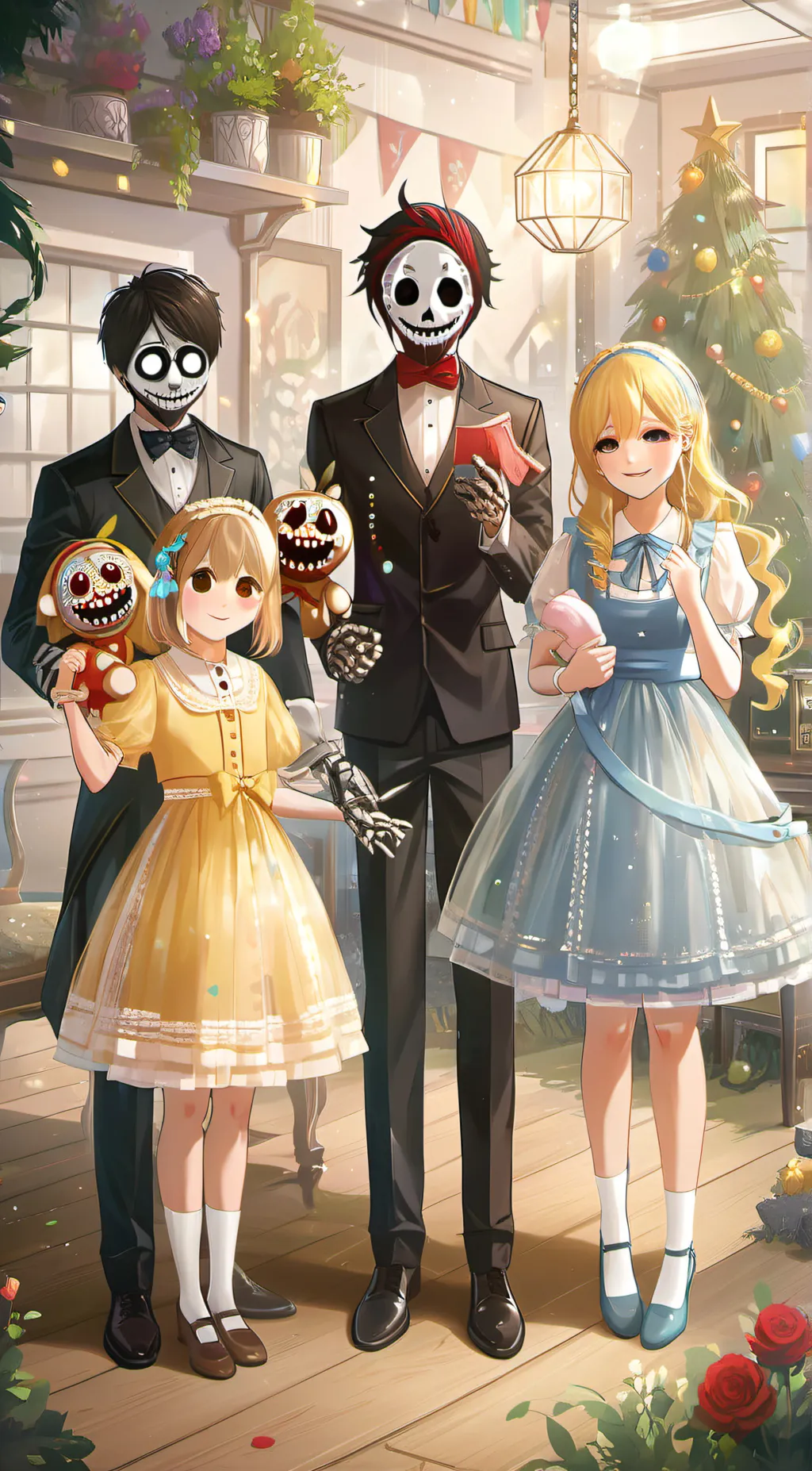 ai character: Afton family background