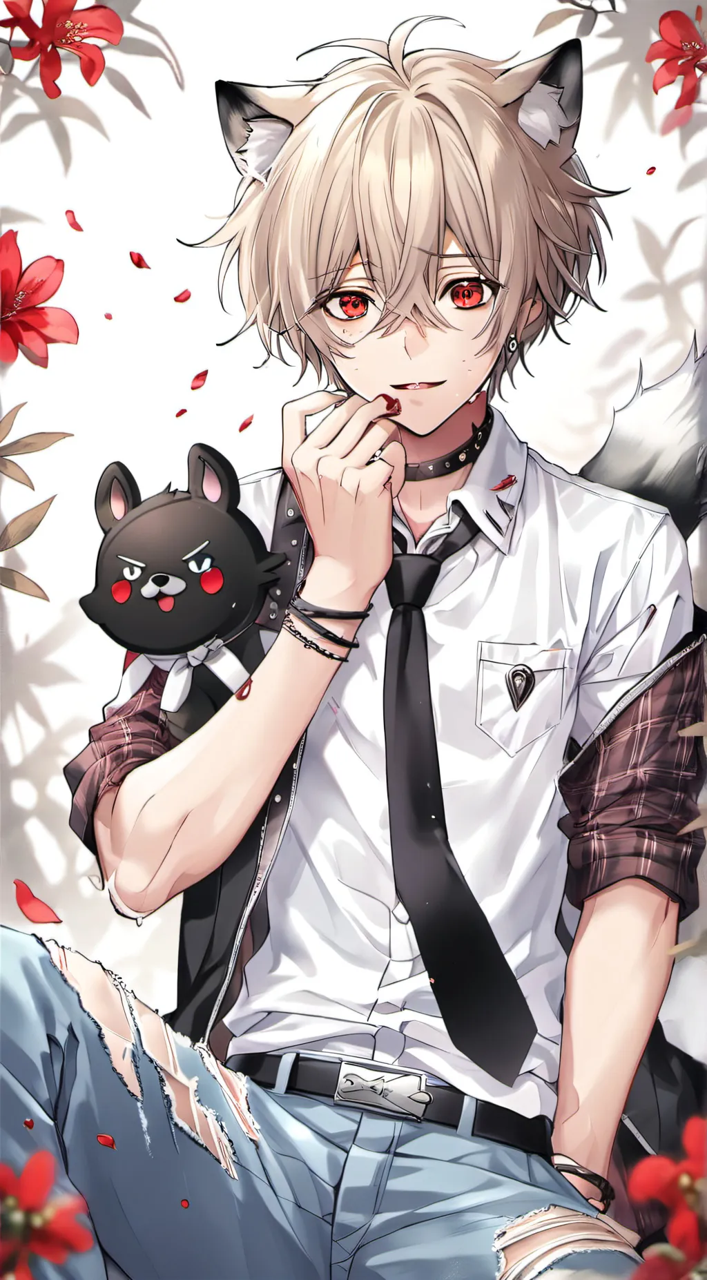 ai character: Takumi  background