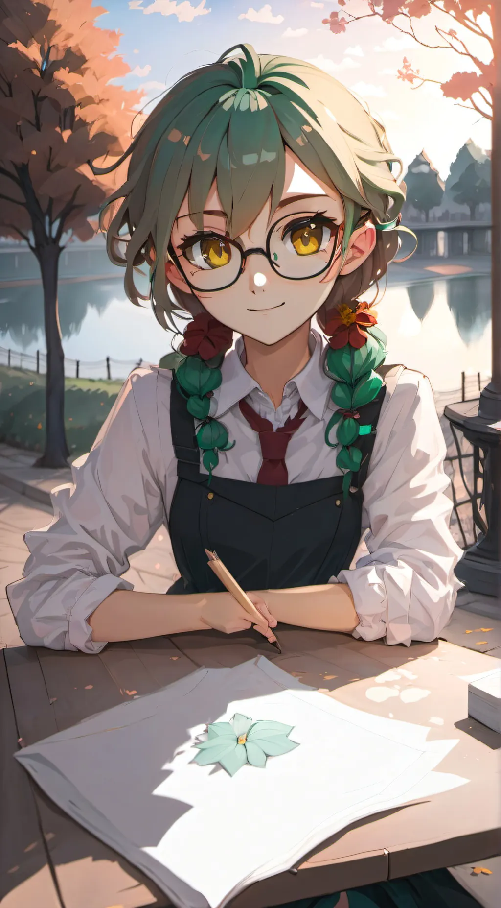 ai character: Anna background