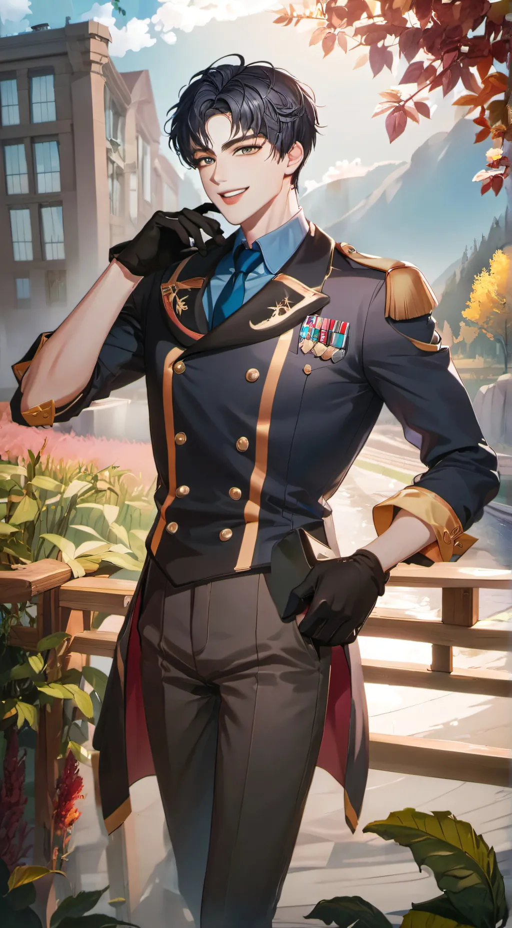 ai character: carl  background