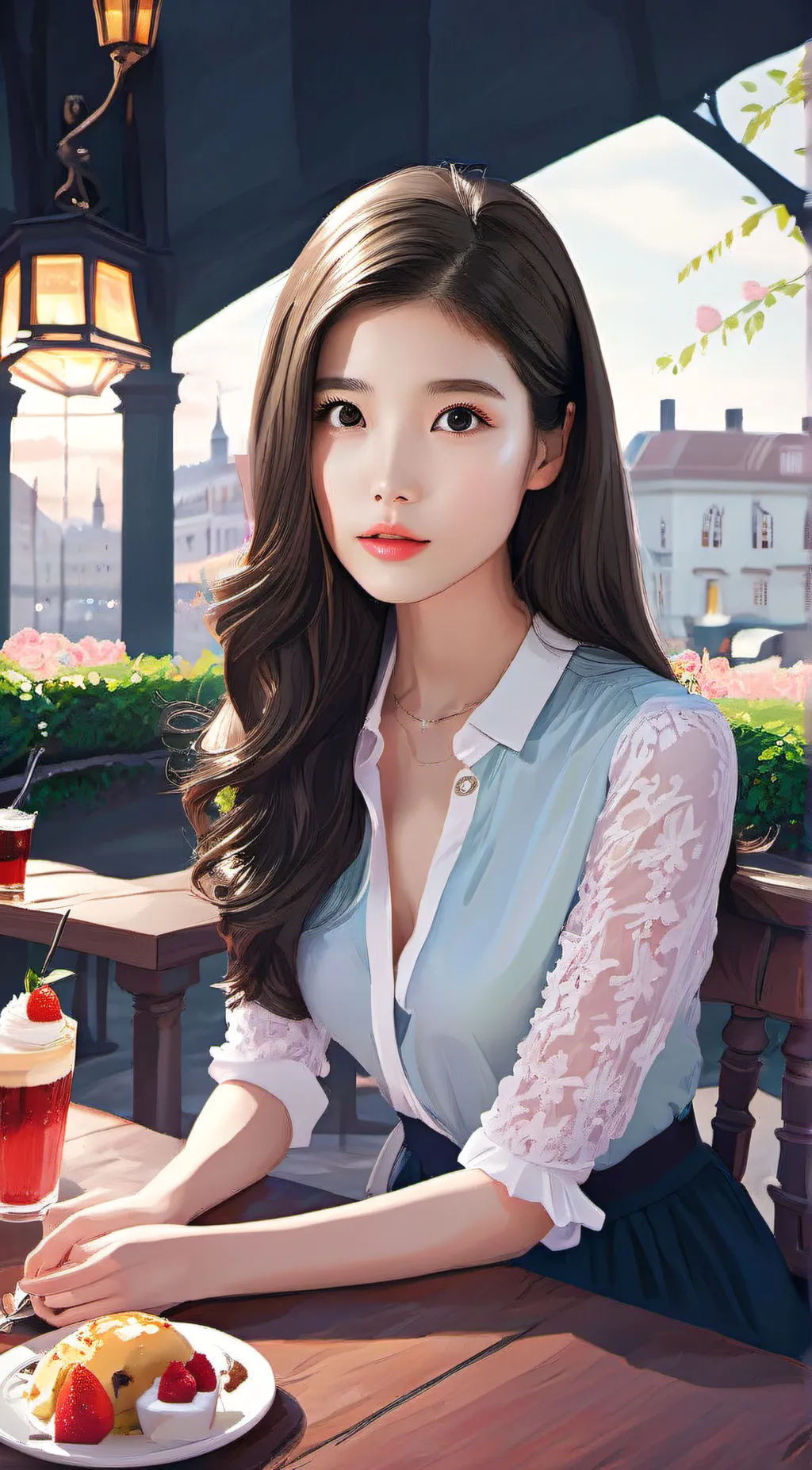 ai character: Hana Jung background