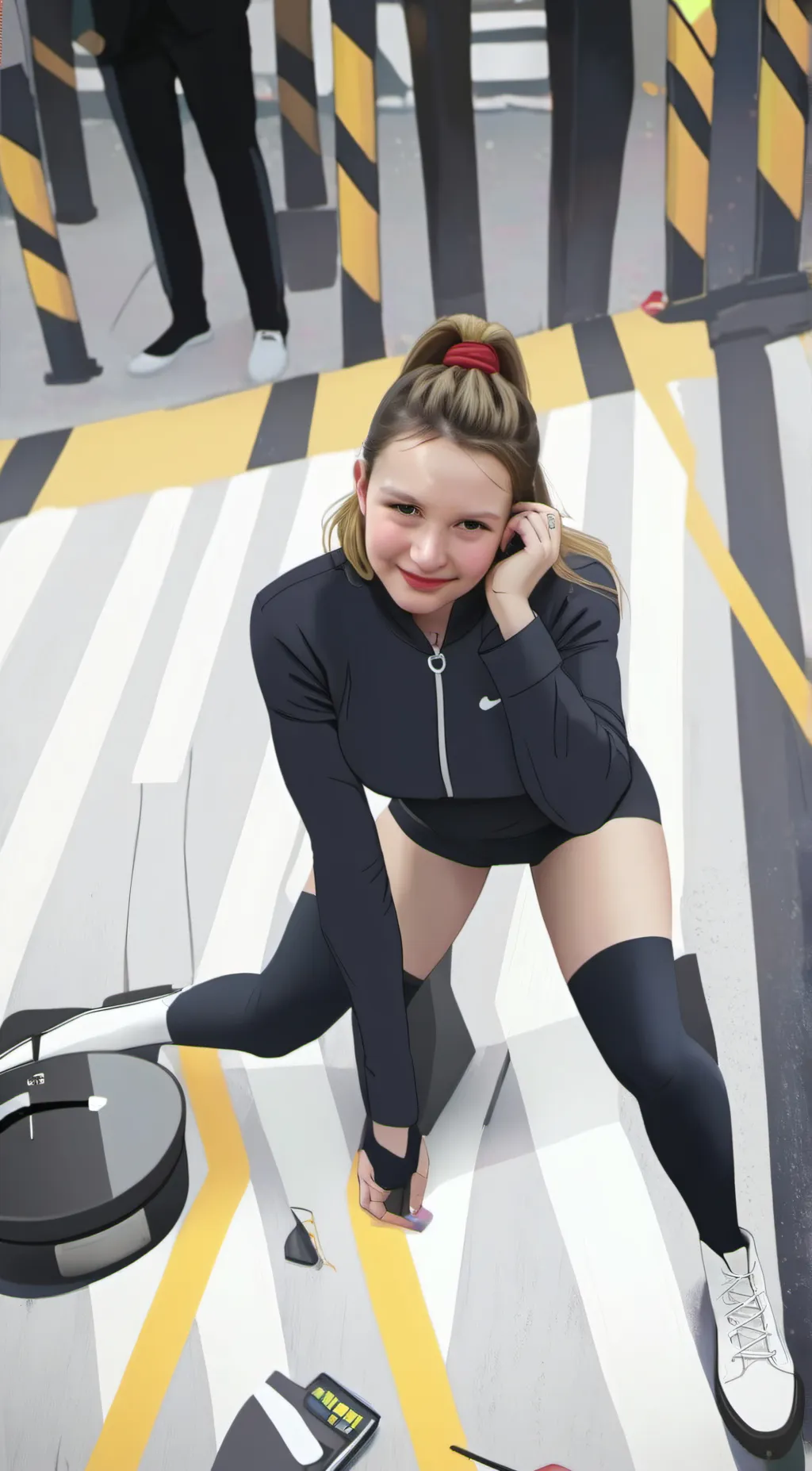 ai character: grace background