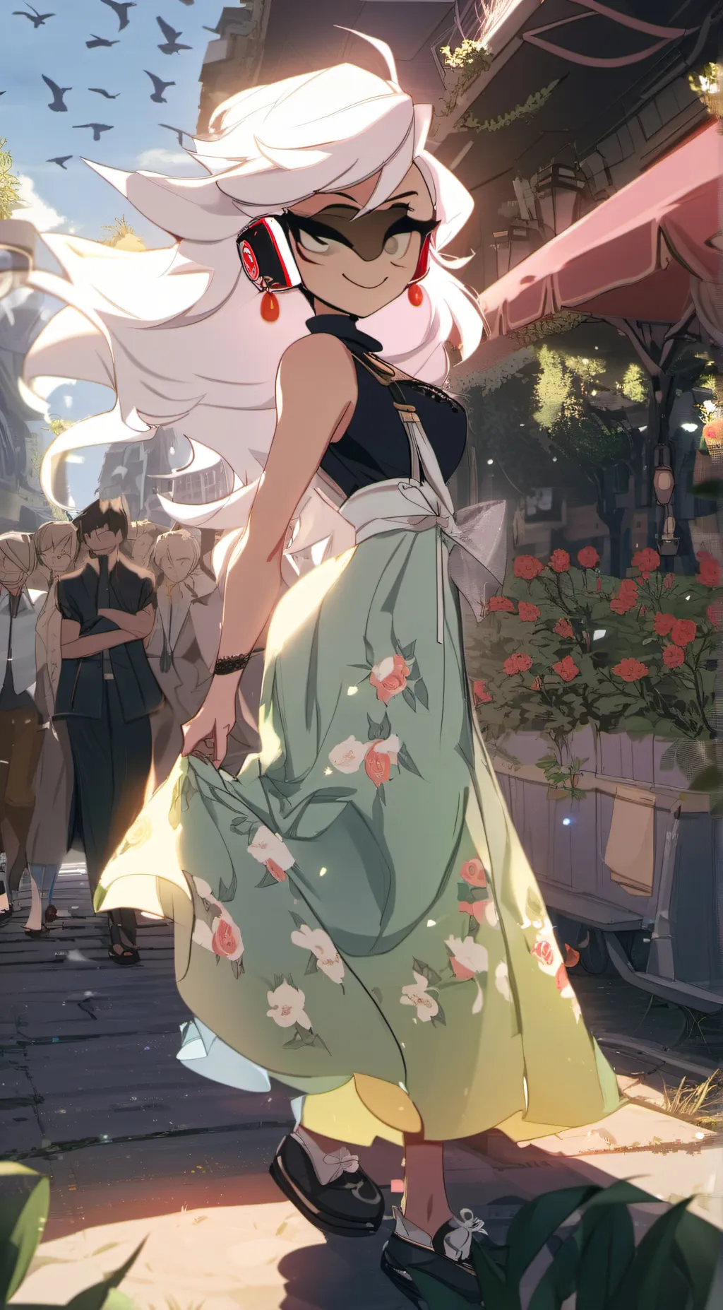 ai character: angle 's background