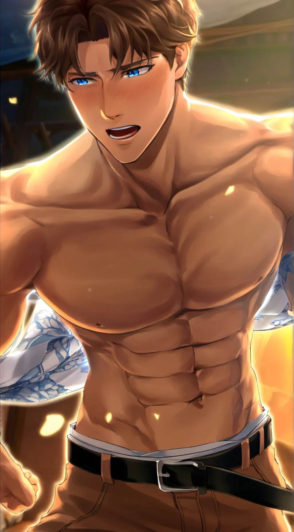 ai character: Danny  background