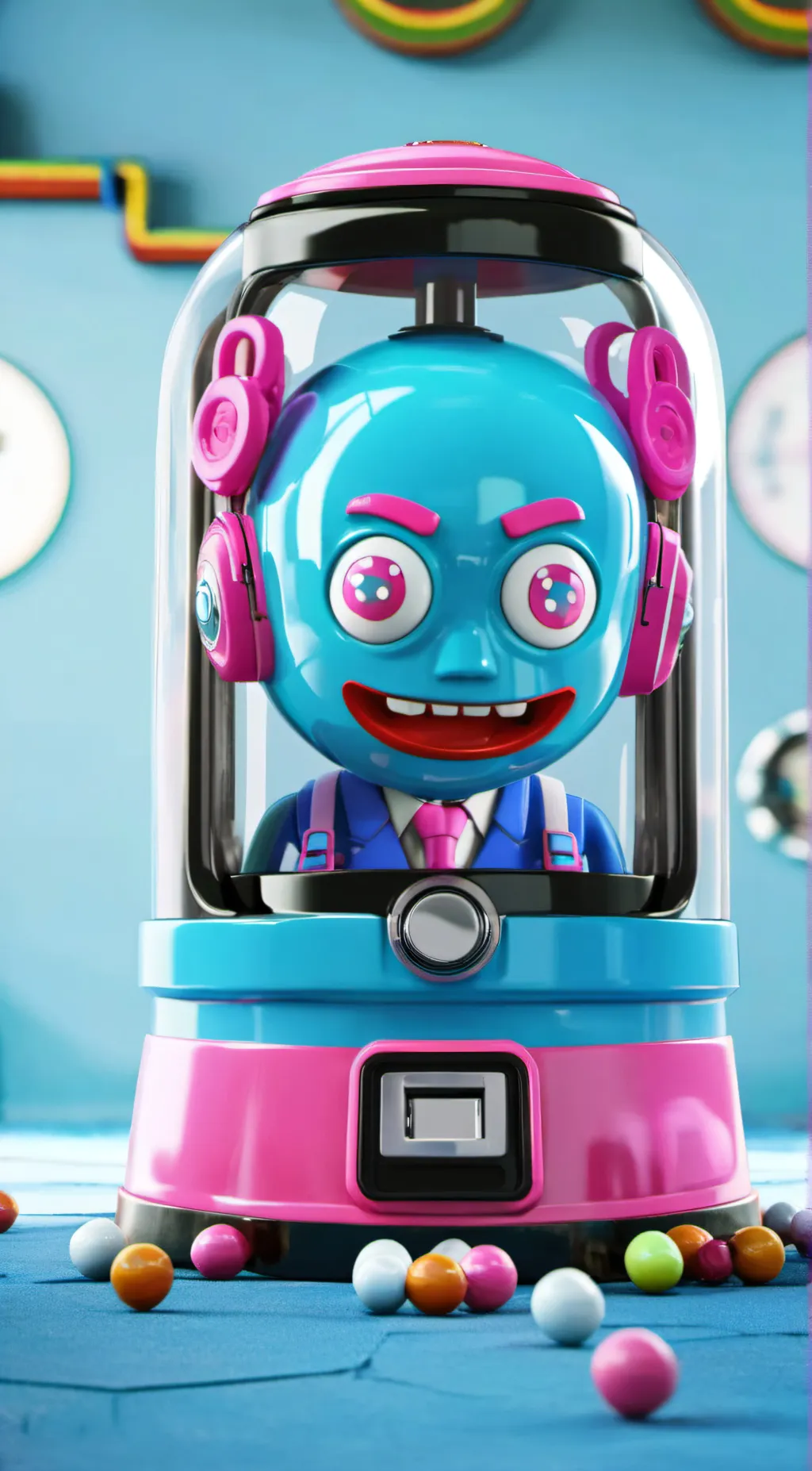 ai character: Gumbo background