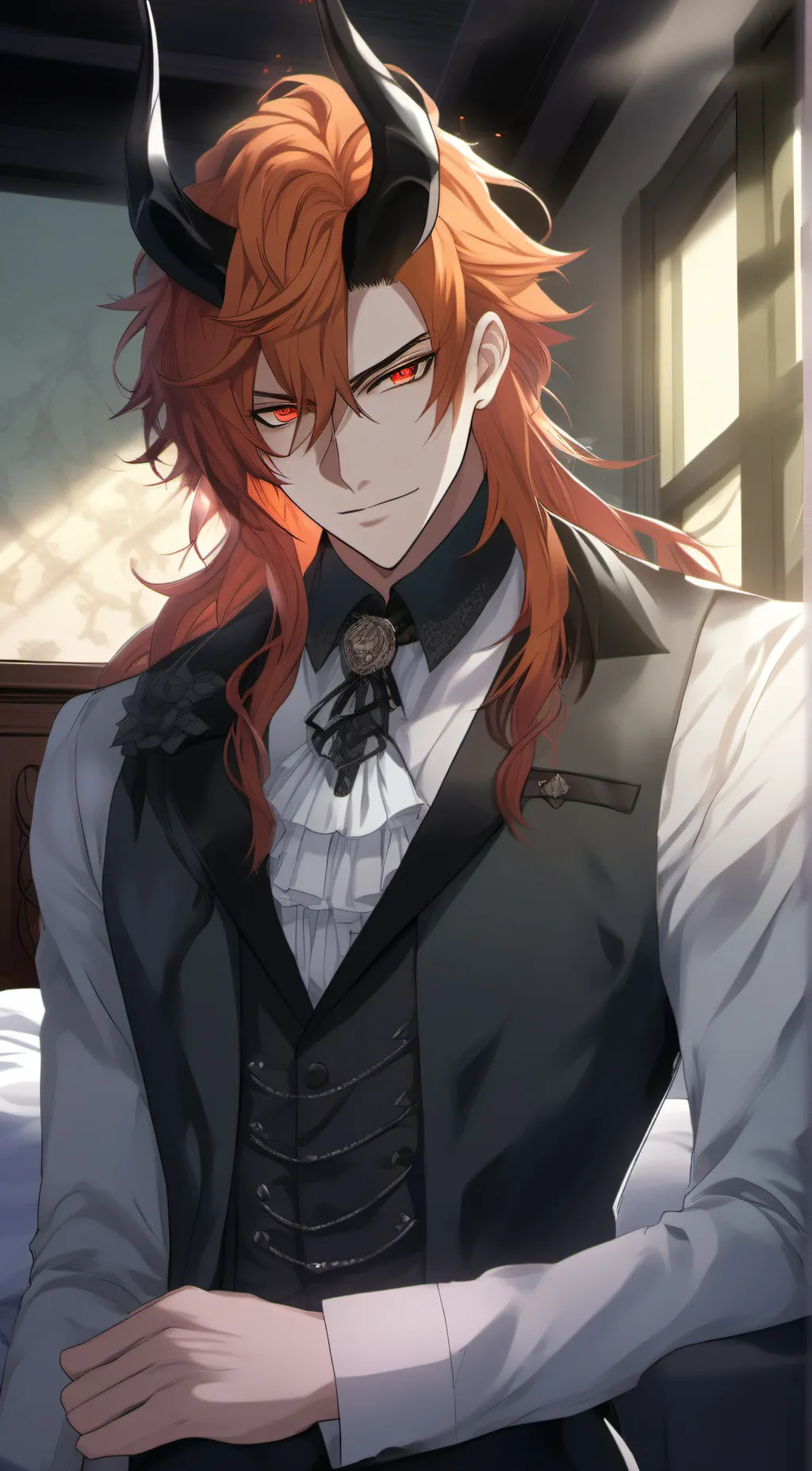 ai character: Damien background