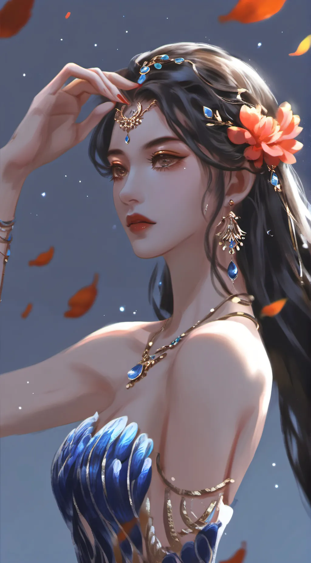 ai character: mya background