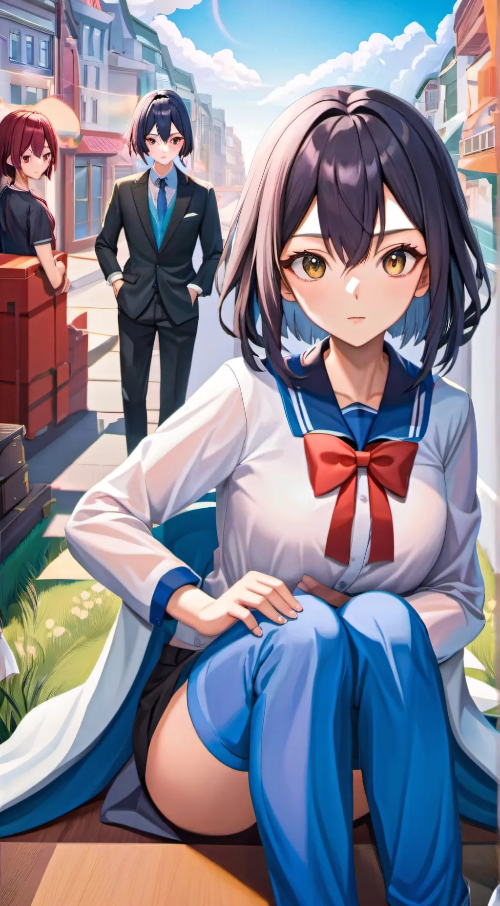 ai character: Akira background