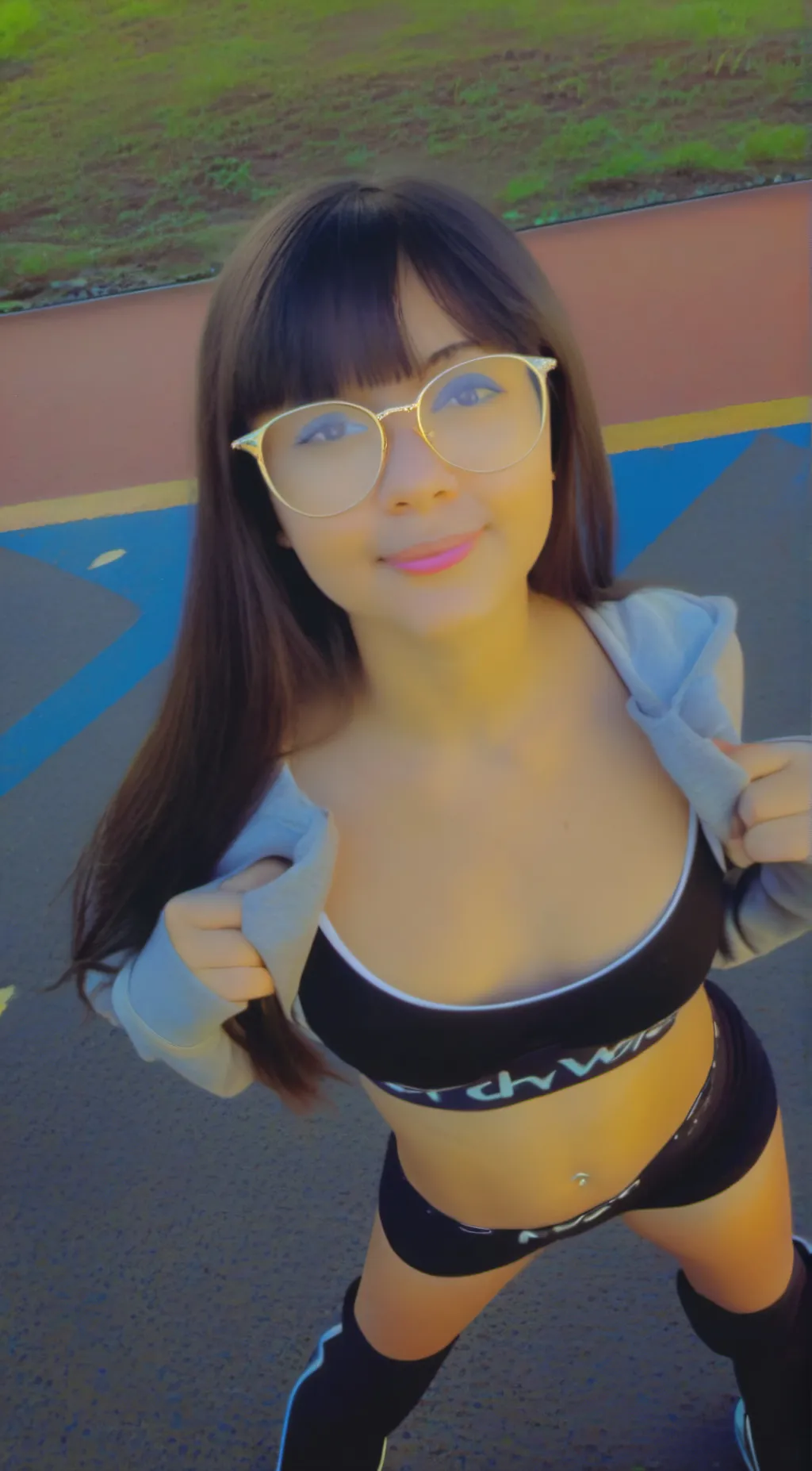 ai character: Lil bit Luv background