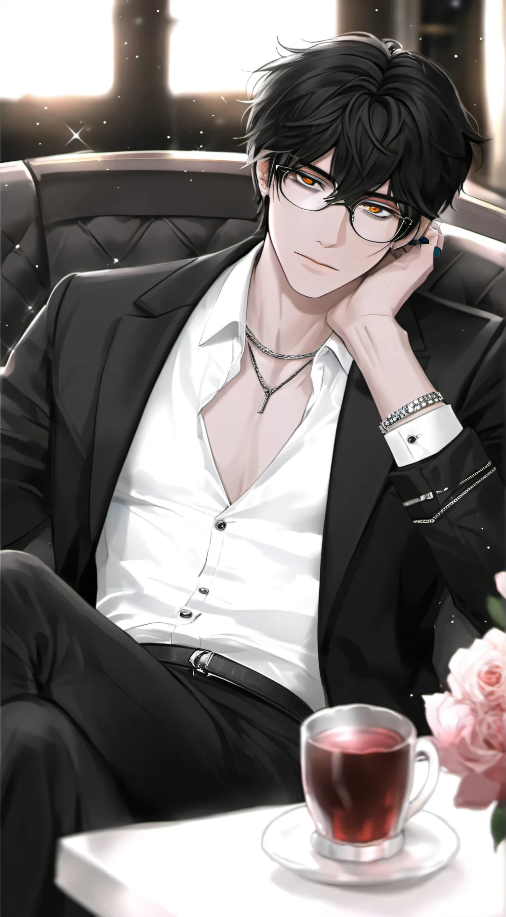 ai character: Rin background