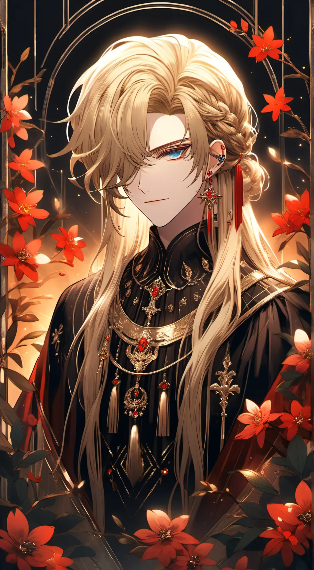 ai character: Leon background