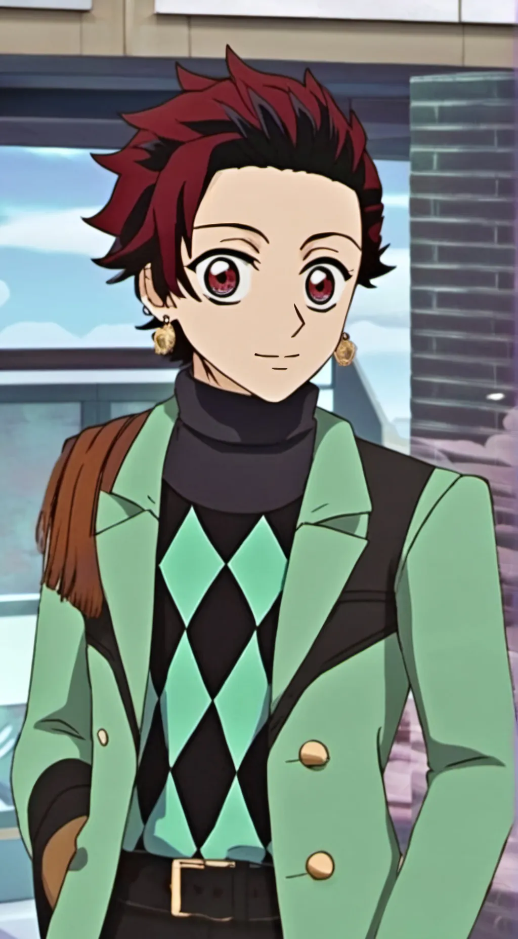 ai character: Tanjiro background