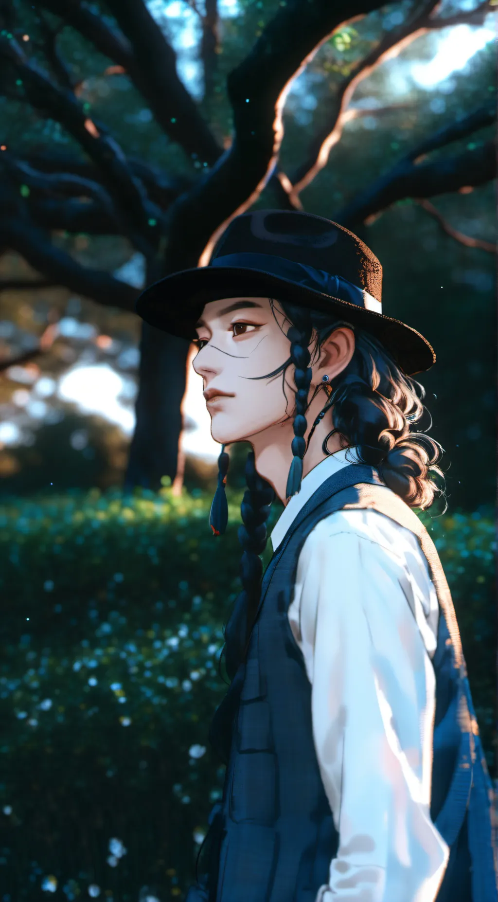 ai character: Kio background