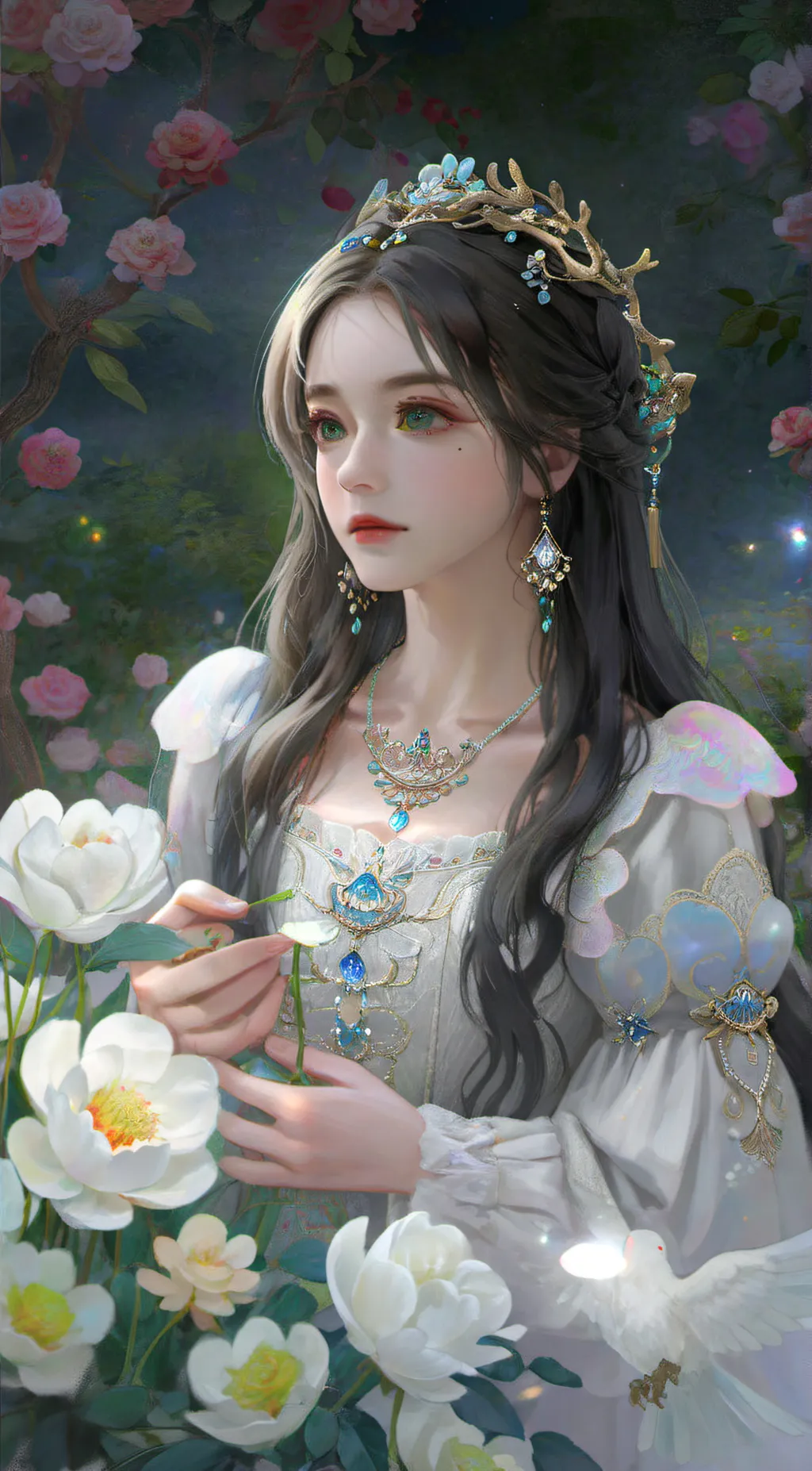 ai character: niyu background