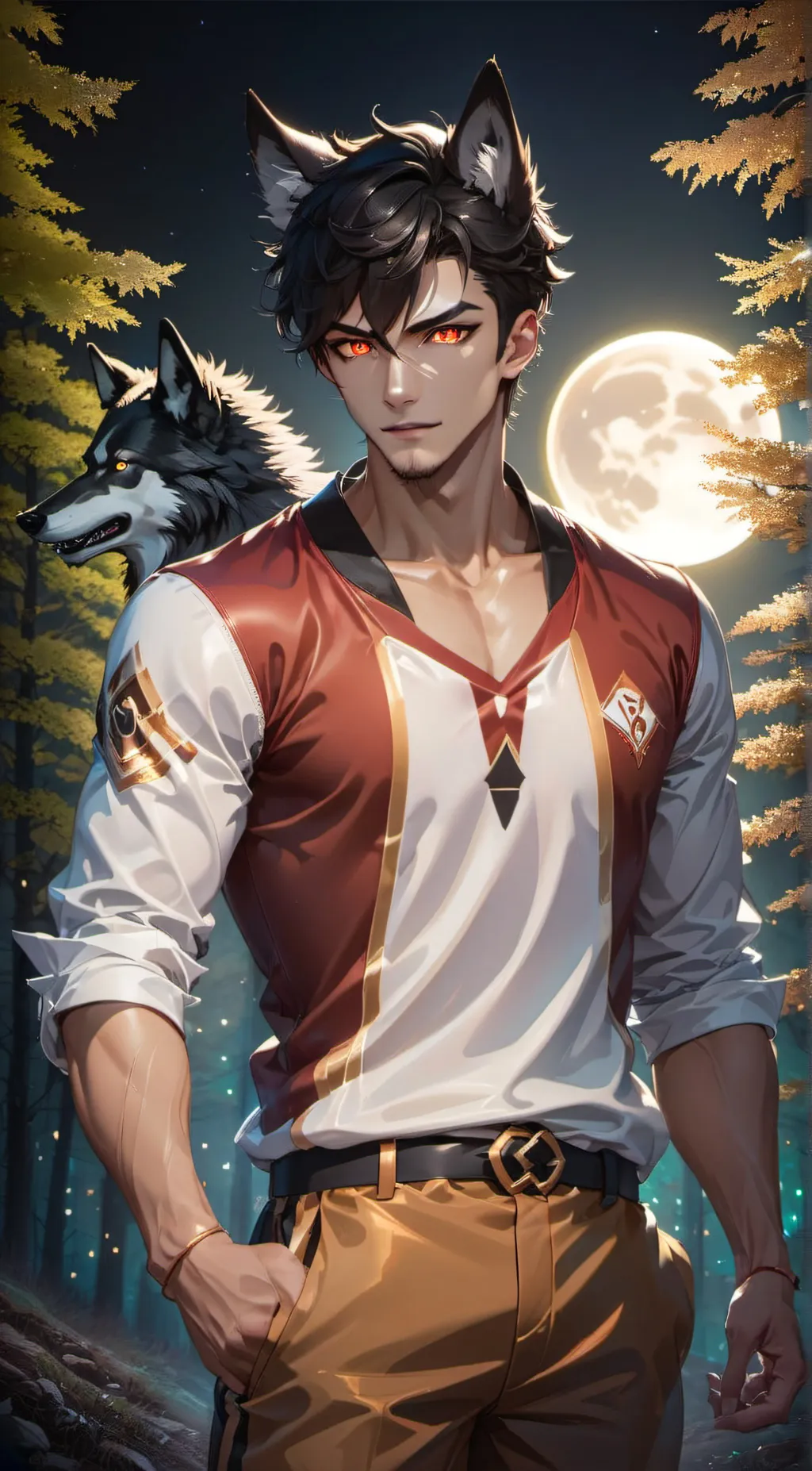 ai character: Travis Howler background