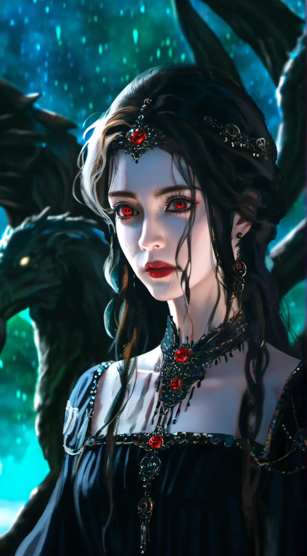 ai character: ENDLESS NIGHTMARE background