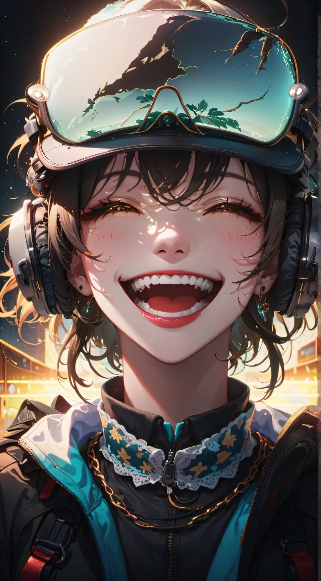 ai character: Star background