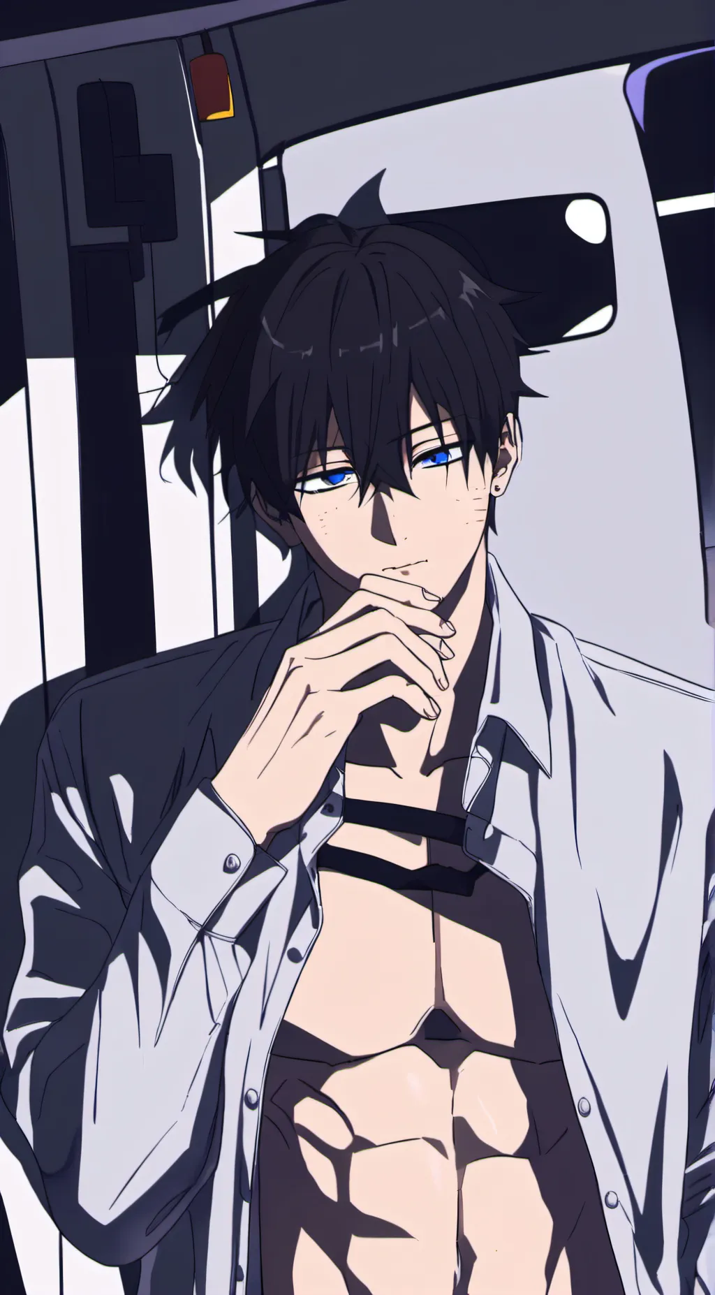 ai character: Dabi/touyaTodoroki background