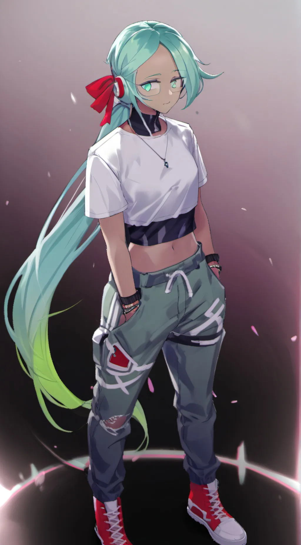 ai character: Polar background