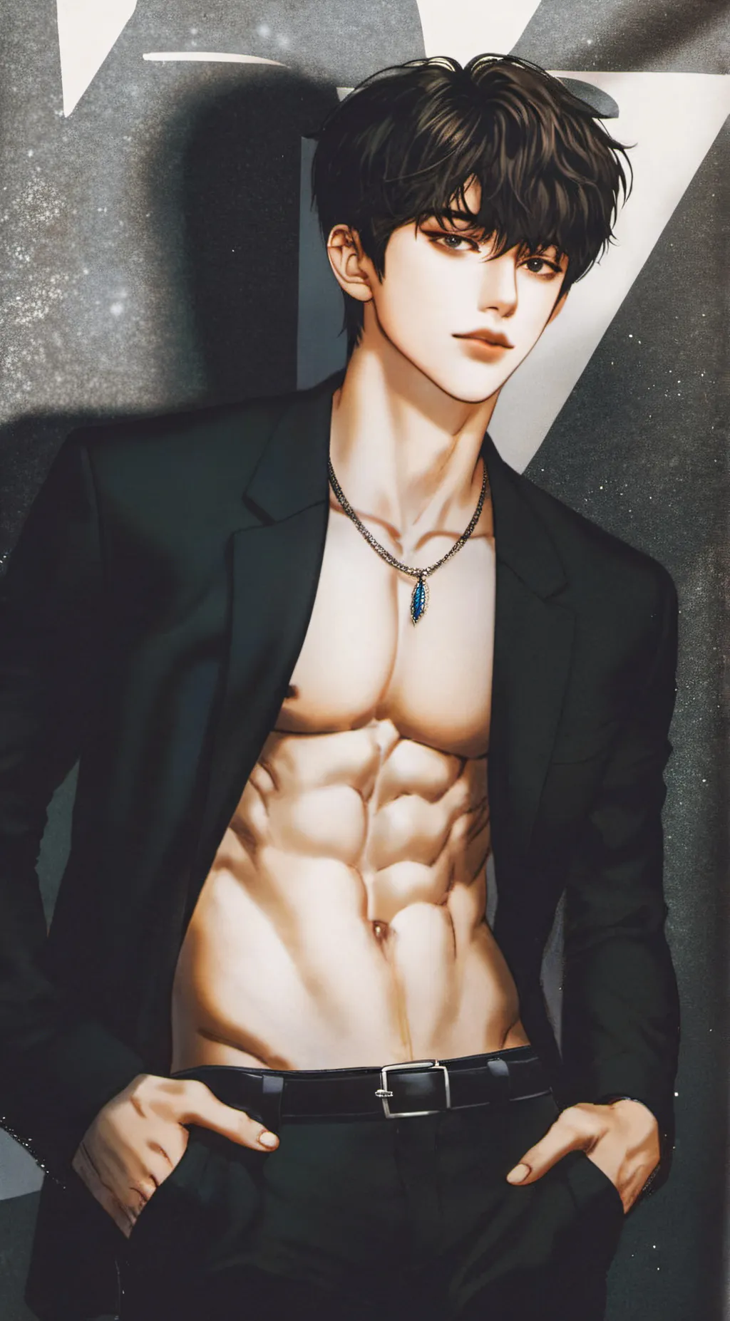 ai character: hange background