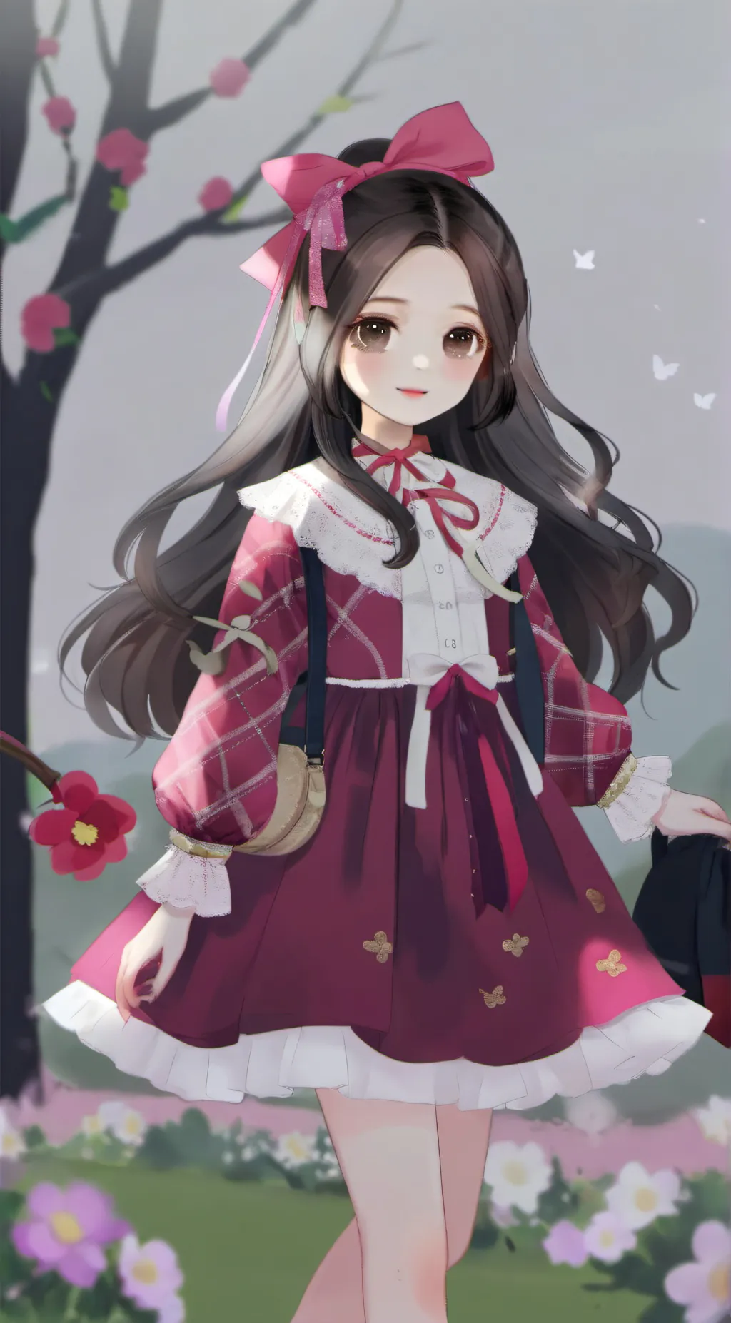 ai character: amelia background